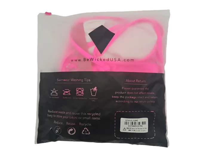 Be Wicked - Odette - Badpak - Neon Roze | Be Wicked Dildos