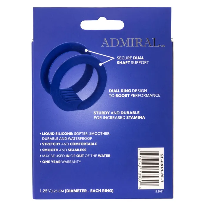 California Exotic Male Sex Toys | Admiral Dual Cock Cage California Exotic Male Sex Toys | Admiral Dual Cock Cage