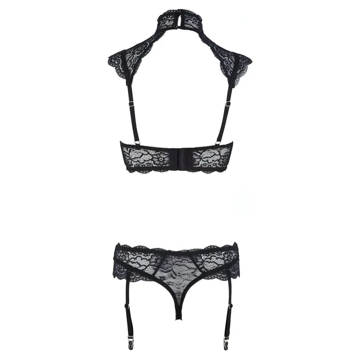 Cottelli Collection Lingerie Completino Elegante in Pizzo Nero - Taglia 80C/M | Female Sex Toys