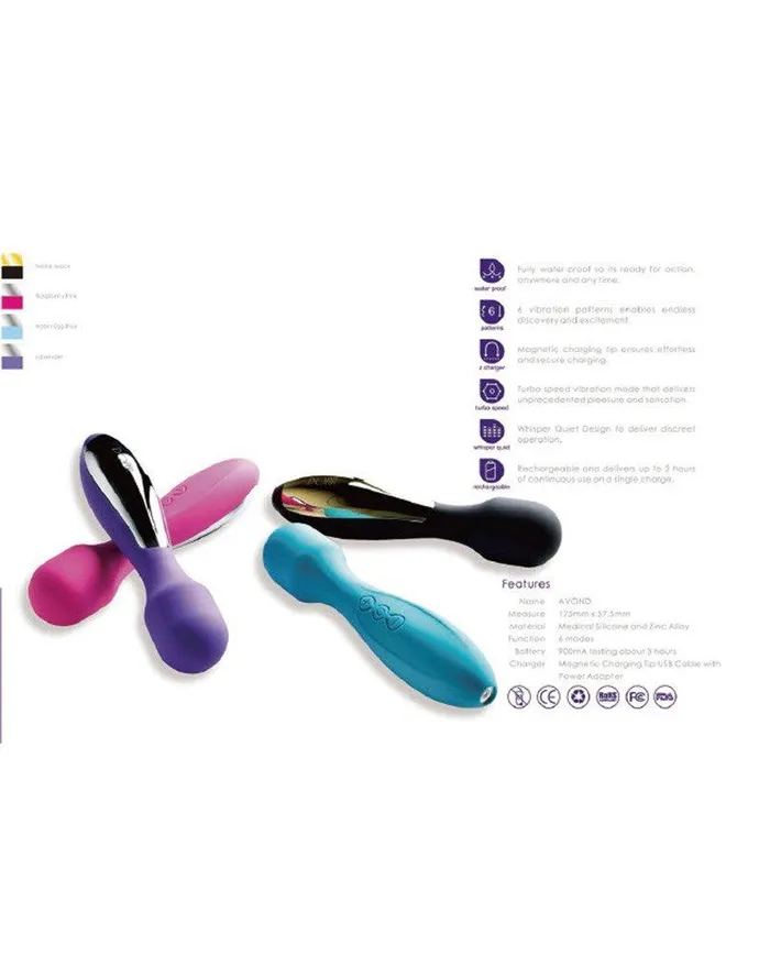DORR Female Sex Toys | Dorr - Avond - Vibrator -  Travel Size Massager - Zwart