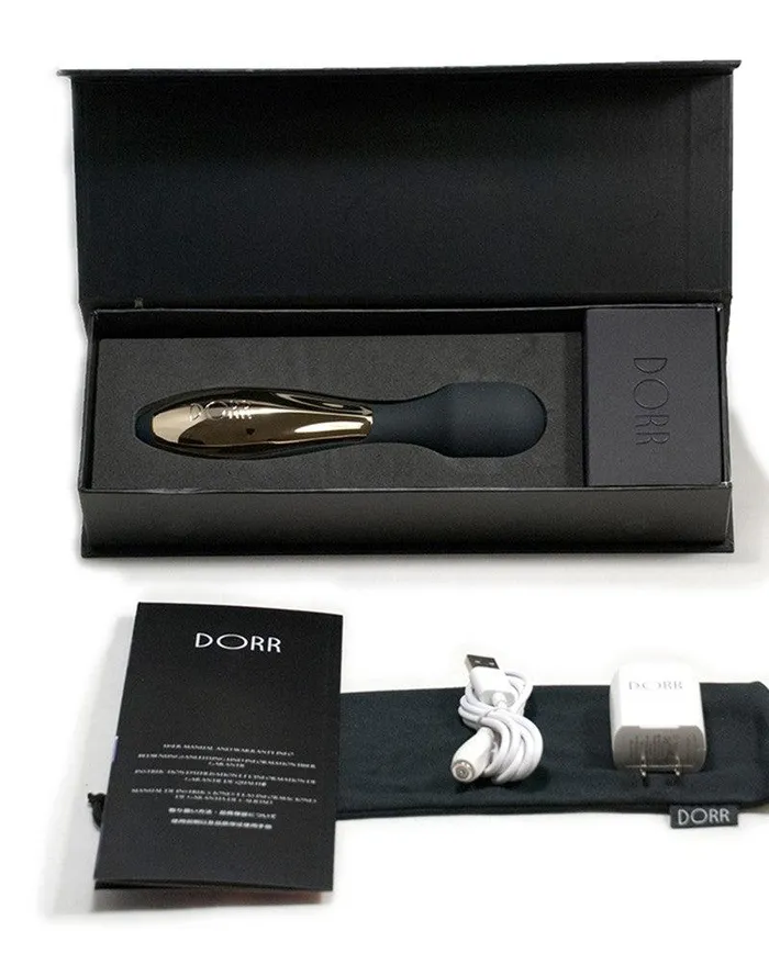 DORR Female Sex Toys | Dorr - Avond - Vibrator -  Travel Size Massager - Zwart