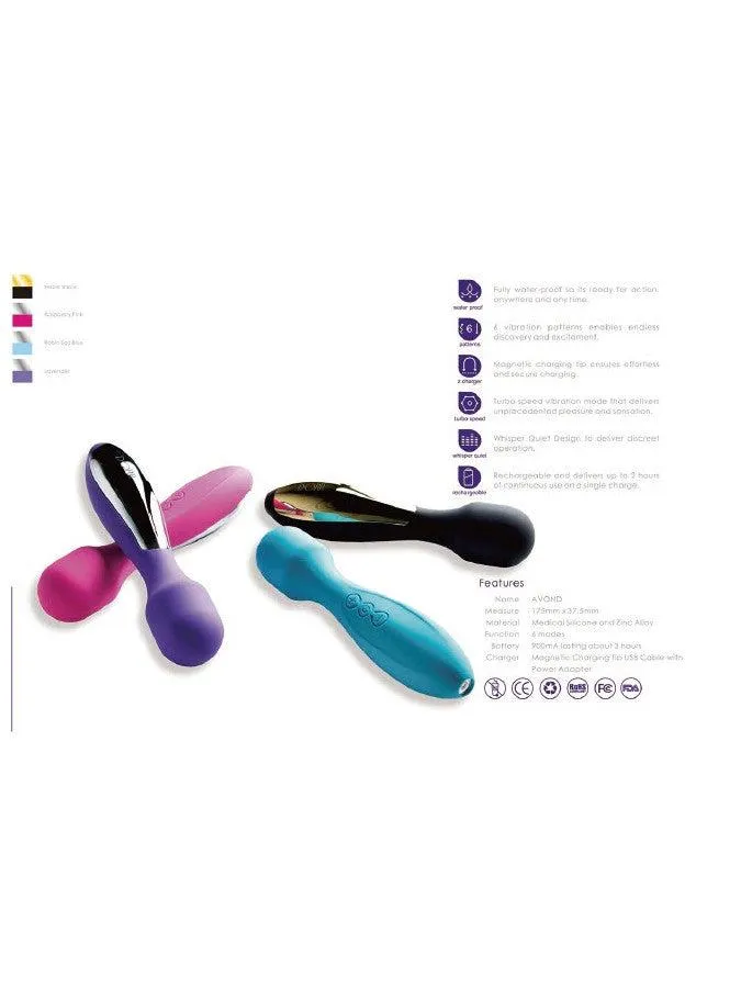 DORR Female Sex Toys | Dorr - Avond - Vibrator -  Travel Size Massager - Zwart