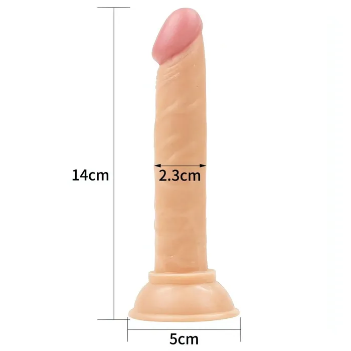 Female Sex Toys | Fallo Mini con Ventosa 15 cm Ø 2.5 cm - Lovetoy