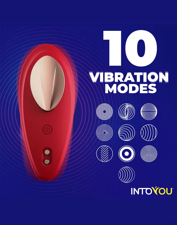 Female Sex Toys | Intoyou - Panty Vibrator - Vibrerend Slipje - Met App Control - Rood - Intoyou