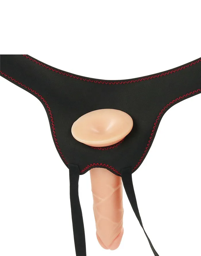 Female Sex Toys | Lovetoy - Easy Strap-on Set Met dildo Van 19 cm - Lichte Huidskleur - Lovetoy