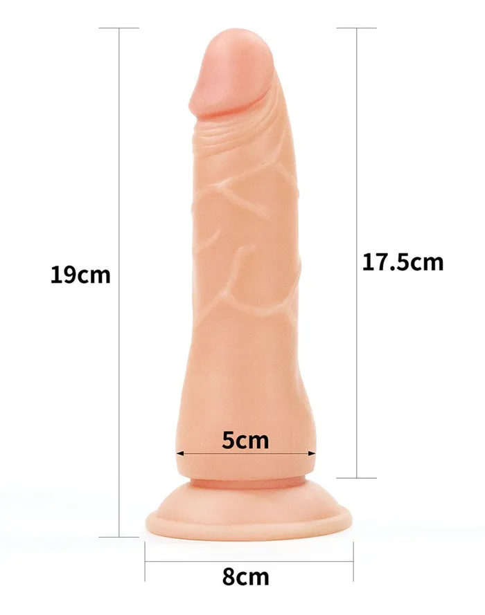 Female Sex Toys | Lovetoy - Easy Strap-on Set Met dildo Van 19 cm - Lichte Huidskleur - Lovetoy