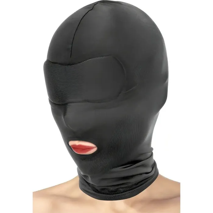 Fetish Tentation Fetish Tentation Cappuccio nero open mouth | Female Sex Toys