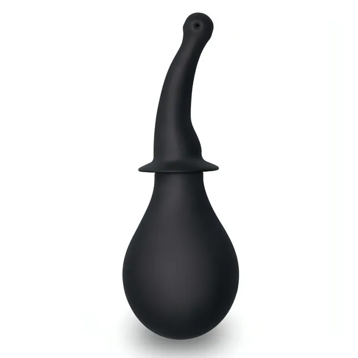 Lovetoy Deluxe Douche Doccetta intima con dildo in silicone Nero Female Sex Toys Lovetoy Deluxe Douche Doccetta intima con dildo in silicone Nero Female Sex Toys