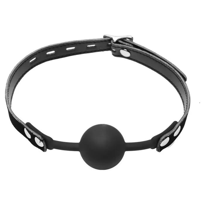 Male Sex Toys | Premium Hush Locking Silicone Comfort Ball Gag - XR Brand