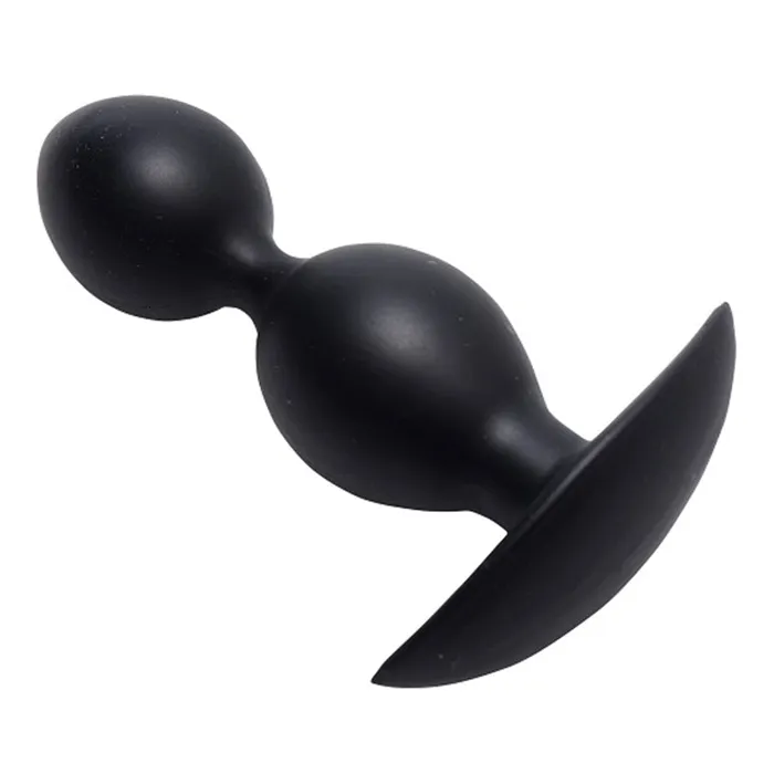 Male Sex Toys | XR Brand Orbs Steel Weighted Duotone Silicone Anal Plug