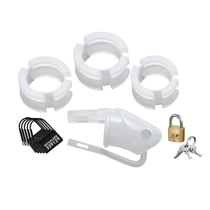 Male Sex Toys | XR Brand Sado Chamber Silicone Male Chastity Device