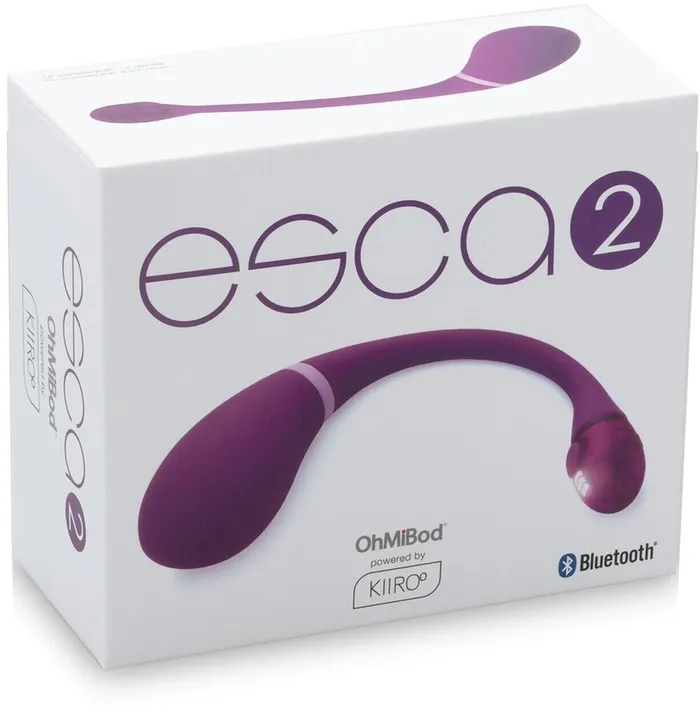 OhMiBod Vibrators | Esca 2 by Kiiro Ovulo Vibrante con Controllo a qualsiasi distanza tramite APP da smartphone OhMiBod Vibrators | Esca 2 by Kiiro Ovulo Vibrante con Controllo a qualsiasi distanza tramite APP da smartphone