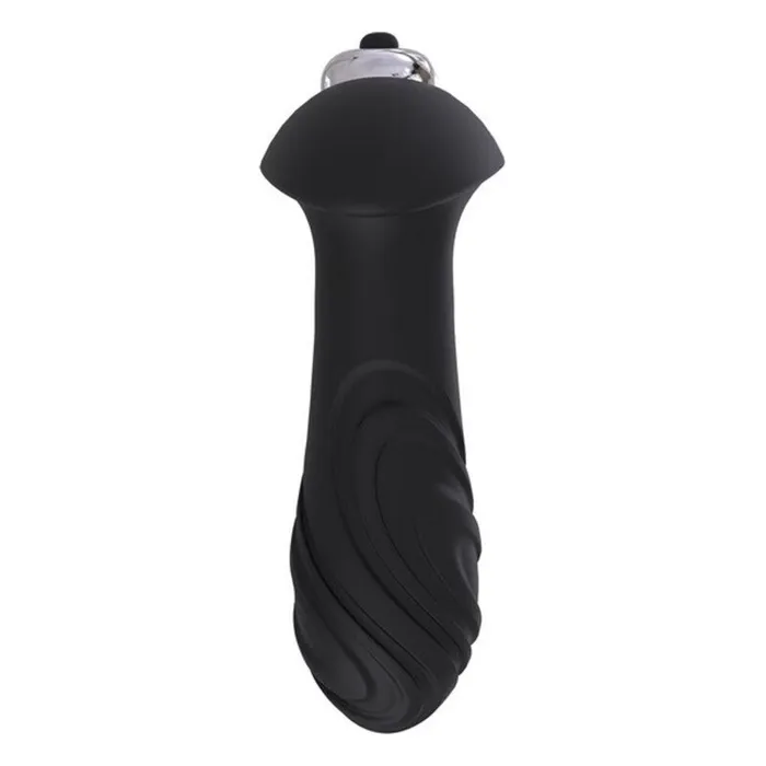 S Pleasures Anal | Plug Anale S Pleasures Swirl Nero Nero/Argentato S Pleasures Anal | Plug Anale S Pleasures Swirl Nero Nero/Argentato