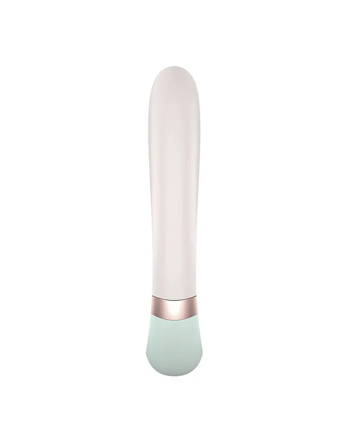 Satisfyer Vibrators | Satisfyer - Heat Wave - Verwarmde Rabbit Vibrator - Met App Control - Mintgroen
