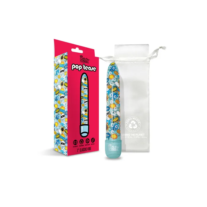 Vibrators | Vibratore Mini NS Novelties Prints Charming Azzurro - NS Novelties