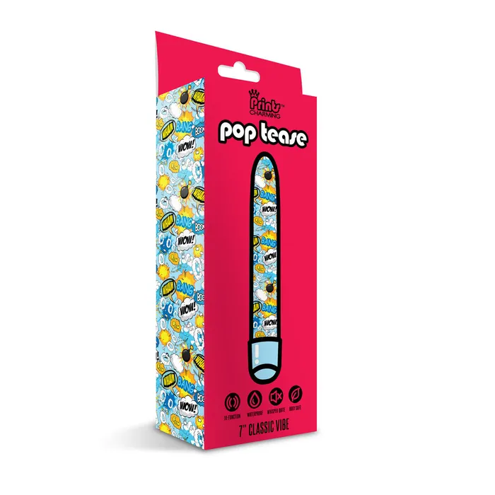 Vibrators | Vibratore Mini NS Novelties Prints Charming Azzurro - NS Novelties