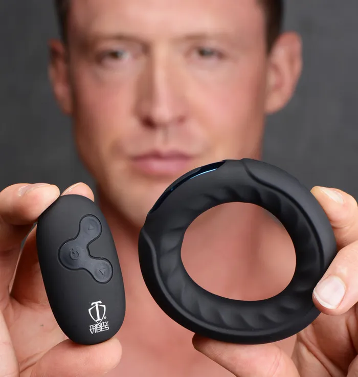 XR Brand Male Sex Toys | Remote Control 7X Silicone Cock Ring