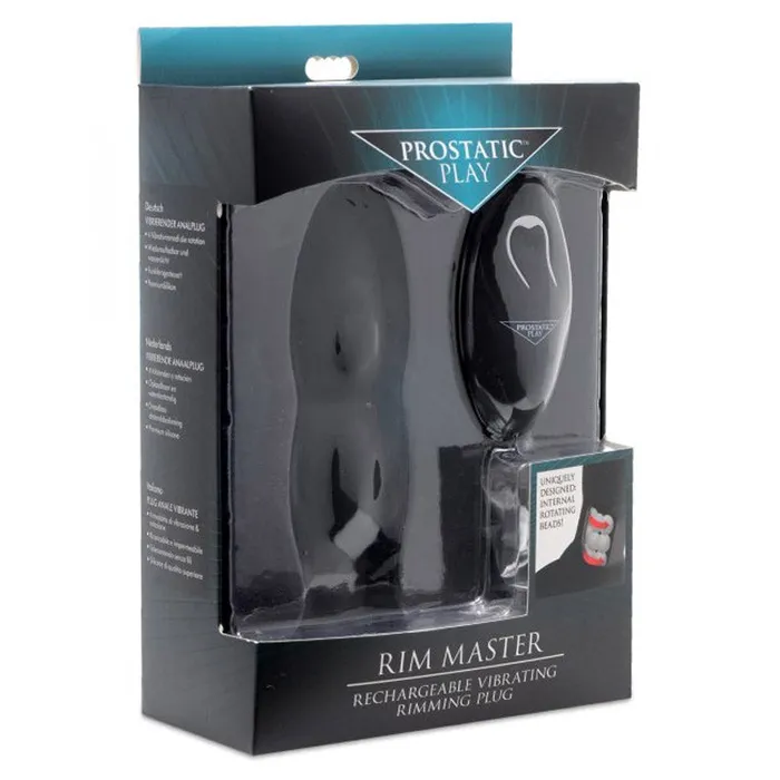 XR Brand Male Sex Toys Rim Master Rechargeable Vibrating Rimming Plug with Remote Control XR Brand Male Sex Toys Rim Master Rechargeable Vibrating Rimming Plug with Remote Control